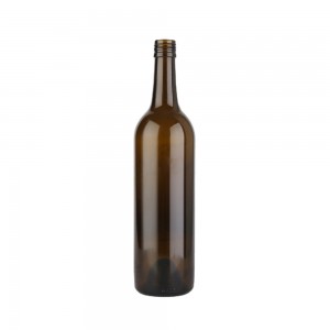 High-Quality Cheap 750ml Liquor Bottles Manufacturers Suppliers-
 750 ml red wine liquor glass bottle with cover  – QLT