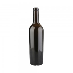 High-Quality Cheap Wholesale 750ml Glass Bottles Manufacturers Suppliers-
 750 ml amber color red wine glass bottle with cork  – QLT