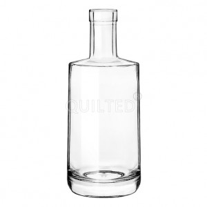 China Cheap price 500 ml liquot glass vodka bottle with cork Manufacturer and Company | QLT