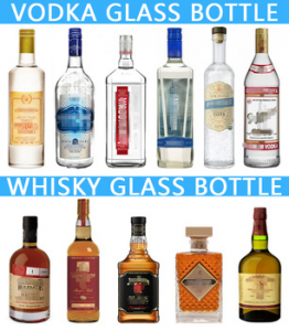 China 750 ml 1000 ml amber liquor glass bottle with cork Manufacturer and Company | QLT