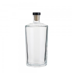 High-Quality Cheap Gin Clear Bottle Factories Pricelist-
 Custom 500 ml flint glass liquor bottle with cork – QLT