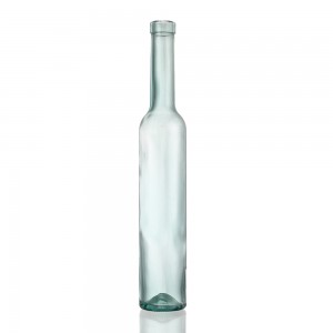 China 375 ml different color ice wine glass bottle with cork Manufacturer and Company | QLT