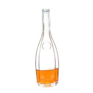 China Gold Supplier for Empty Whiskey Bottles –
 700ml Fancy Glass Wine Bottle – QLT