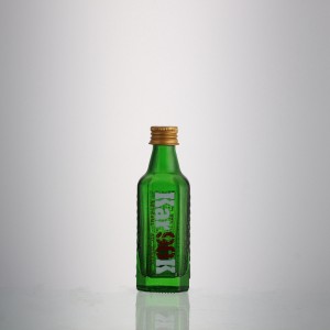 China Mini size liquor 50 ml glass vodka bottle with screw Manufacturer and Company | QLT