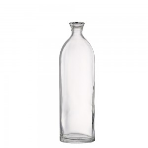 High-Quality Cheap Red Wine Bottle Factories Pricelist-
 Empty 1000 ml liquor glass bottle with cork  – QLT