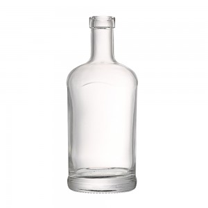 China Wholesale Alcoholic Bottles Factories Pricelist-
 750 ml clear glass liquor wine bottle  – QLT