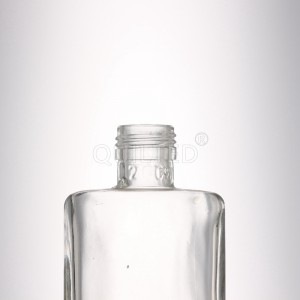 China 250 ml triangle shape liquor glass vodka bottle Manufacturer and Company | QLT