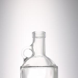 China 750 ml liquor glass bottle with handle Manufacturer and Company | QLT