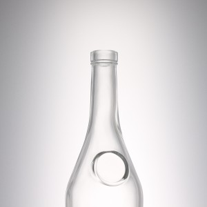 China 700 liquor logo glass bottle with cork Manufacturer and Company | QLT