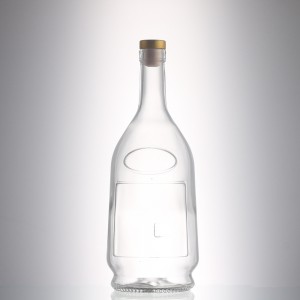 China 1000 ml Design Liquor Glass Logo Bottle Manufacturer and Company | QLT