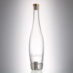 China Custom bulk liquor clear ice glass vodka bottle for sale Manufacturer and Company | QLT