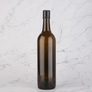 China 750 ml red wine liquor glass bottle with cover Manufacturer and Company | QLT