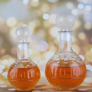 China Factory Outlets Clear wine glass Whisky bottle - Globe shape - QLT Manufacturer and Company | QLT