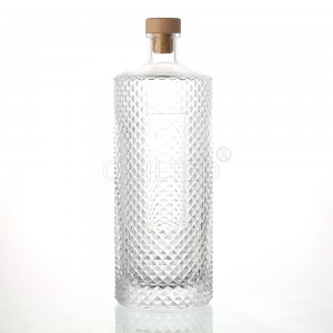 China 1000 ml elegant liquor glass tequila bottle Manufacturer and Company | QLT