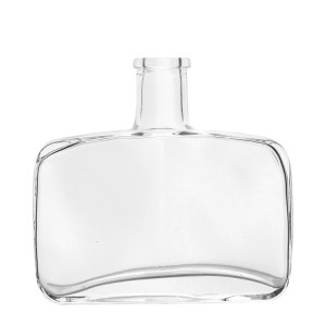 China 500ml Clear Square Shaped Liquor Glass Bottle Manufacturer and Company | QLT