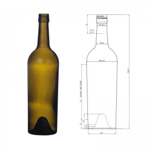 China Direct Sale Screw Cap 750Ml Glass Wine Bottles Manufacturer and Company | QLT