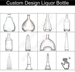 China 700 ml unqiue shape clear liquor glass whisky bottle Manufacturer and Company | QLT